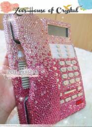Bling & Sparkly Pink Office/Desk Phone To Ensure A Good Conversation For Every Call - thumbnail 1