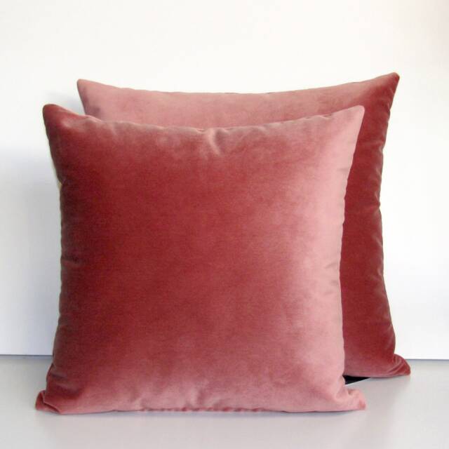 Blush Pink Luxury Velvet Cushion Cover - image 1