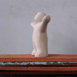 Spirit Of Yes - Expressive Ceramic Figurine For Sandplay & Counseling - thumbnail 3