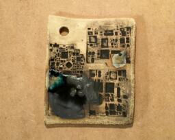 Alley 4 Ipoddery Vania Setti Settiarts Ceramics Art Stoneware Plaque - thumbnail 1