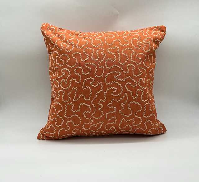 Linwood Wiggle in Marmalade - Classic Square Cushion 42 X 42cm