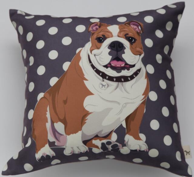 English Bulldog Pillow Cover - image 1