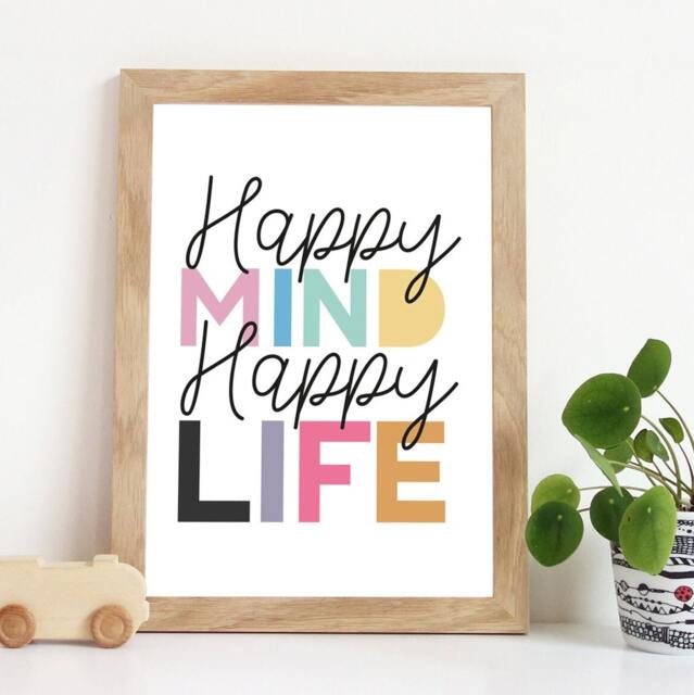 Girls Bedroom Prints, Decor, Wall Art, Positive Motivational Inspirational Teenagers - image 1