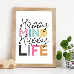 Girls Bedroom Prints, Decor, Wall Art, Positive Motivational Inspirational Teenagers - thumbnail 1