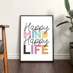 Girls Bedroom Prints, Decor, Wall Art, Positive Motivational Inspirational Teenagers - thumbnail 2