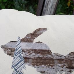 18 Inch Rustic Michigan Pillow - thumbnail 3