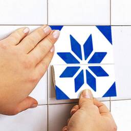Carrelage Adh??sif, Tile Stickers, Stair Stickers Escalier, Decal, Mosaic Wall Art, Fliesenaufkleber, Pack Of 24 - Skuittil - thumbnail 3