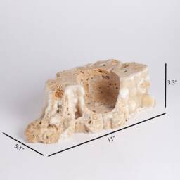 Handmade Travertine Wine Bottle Holder Unique Rack - thumbnail 4