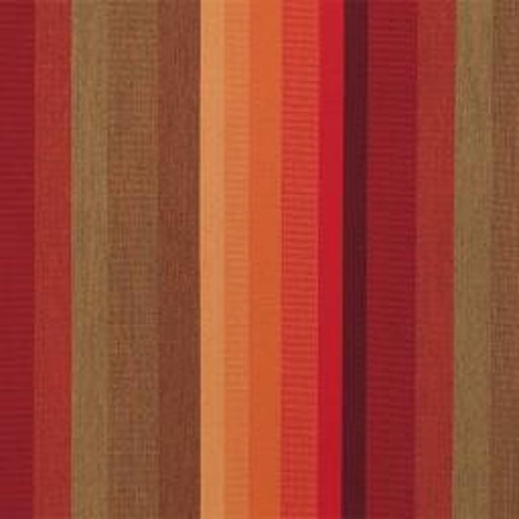 Sunbrella Astoria Sunset Pillow Covers, Outdoor Cover , Stripped Covers , Cushion , Sofa Cover. Red, Terracota, Beige - image 1