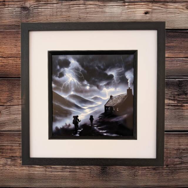 Scottish Wall Art Print, Room Decor - The Nick Of Time Highlands - image 1