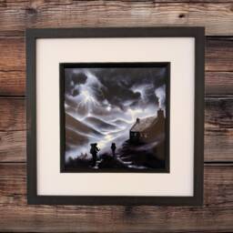 Scottish Wall Art Print, Room Decor - The Nick Of Time Highlands - thumbnail 1