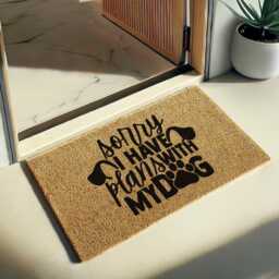 Sorry, I Have Plans With My Dog - A Doormat For Pet-Prioritizing Homes Because Sometimes The Best Involve Staying in Your Pup - thumbnail 2