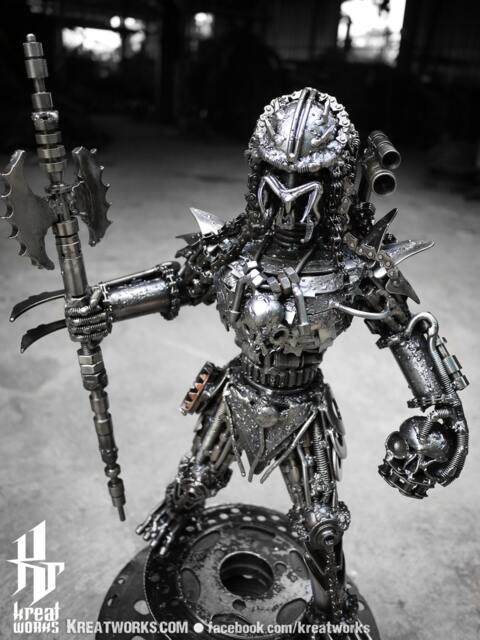 Metal Standing Hunter Mace - Medium Item - image 1