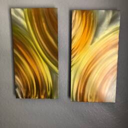 Abstract Metal Wall Art Sculpture By Holly Lentz - thumbnail 4