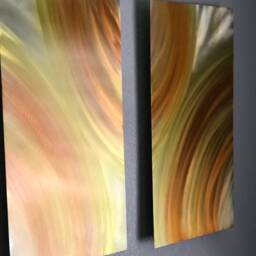 Abstract Metal Wall Art Sculpture By Holly Lentz - thumbnail 3