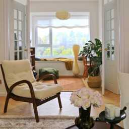 40 Colors , 100% Linen Cordless Custom Roman Shades , Soft Shade With Scallops, Window Treatment, Blinds - thumbnail 4