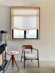 40 Colors , 100% Linen Cordless Custom Roman Shades , Soft Shade With Scallops, Window Treatment, Blinds
