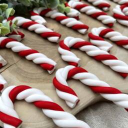 Candy Canes - Christmas Tree Decor Present Topper Decorations Ornaments Baubles Seasonal - thumbnail 2