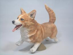 Pembroke Welsh Corgi Dog Figurine Custom Coloring Available - thumbnail 1