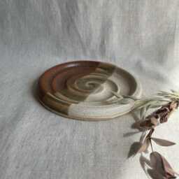 Mini Sandstorm Soap Dish, Ceramic Bathroom Tray, Handmade Kitchen Pottery, Household Holder, Thrown Textured Dishes - thumbnail 2