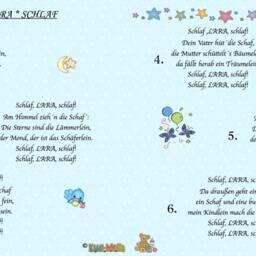 Personalized Lullaby Cd Sung With The Name Of Your Child/Desired - For Baptism, Christening Gift, Birth Gift - thumbnail 3