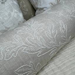 "Acanthus Bolster Cushion 16"" X6" - thumbnail 3