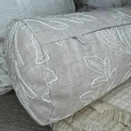"Acanthus Bolster Cushion 16"" X6" - thumbnail 4