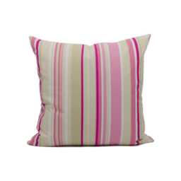 Harlequin - Rush Fuchsia Candy Floss Cream & Neutral Modern Colourful Stiped Cushion Cover Handmade Throw Pillow Designer Home D??cor - thumbnail 2
