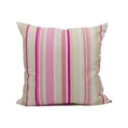 Harlequin - Rush Fuchsia Candy Floss Cream & Neutral Modern Colourful Stiped Cushion Cover Handmade Throw Pillow Designer Home D??cor - thumbnail 3