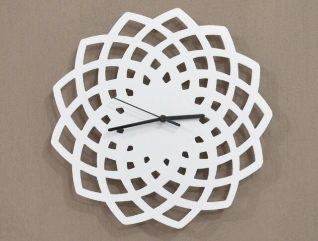 Geometrical Star Silhouette - Wall Clock - image 1