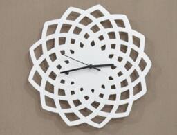 Geometrical Star Silhouette - Wall Clock - thumbnail 1
