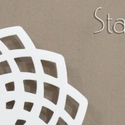 Geometrical Star Silhouette - Wall Clock - thumbnail 2