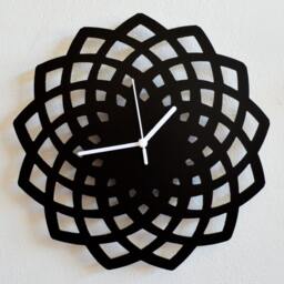 Geometrical Star Silhouette - Wall Clock - thumbnail 3