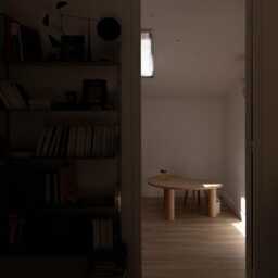 Natural Edamame Coffee Table - thumbnail 3