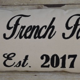 Family Name Pillow, Custom Pillow, Pillow With Last Name, Farmhouse Decor, Wedding Gift, Housewarming Gift, Shower Gift, Anniversary Gift - thumbnail 2