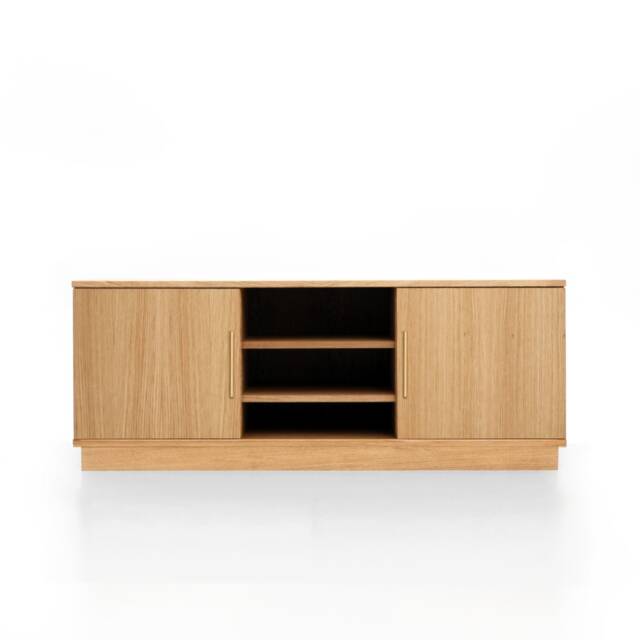 Mid-Century Sideboard, Dresser, Commode, Credenza Made Of Oak Vaneer - Livlo D-S14 - image 1