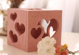 1 Year Anniversary Gift For Girlfriend, Personalized Her, Wife Birthday Gift, Romantic Candle Holder Women