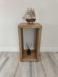 Brand New Handmade Rustic Wooden Bedside Table - Many Colours & Sizes