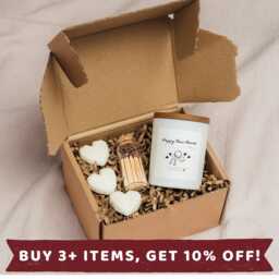 New Home Candle Gift Set Box Card Print Keyring Keyrings Keepsake Tote W - thumbnail 2