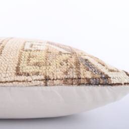 Handmade Turkish Kilim Pillow Cover Boho Throw - 16x16 - thumbnail 4
