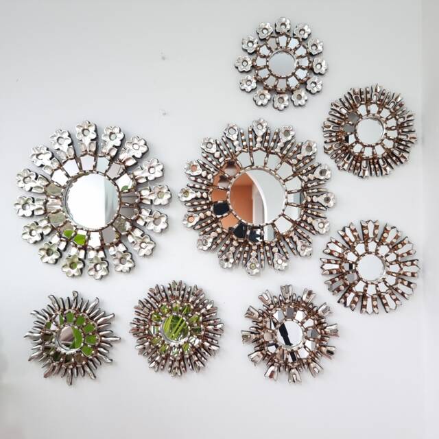 "Peruvian Mirrors ""Constellation X Silver" - image 1