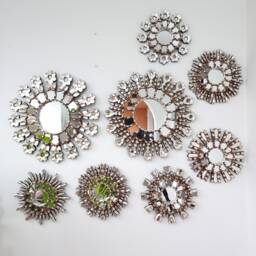 "Peruvian Mirrors ""Constellation X Silver" - thumbnail 1