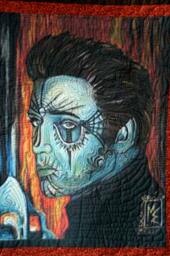 Blue Elvis Wall Hanging, Custom Order Yours Today - thumbnail 1