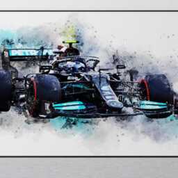 Mercedes Car Poster F1 Wall Art Print #87 - thumbnail 2
