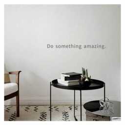 "Motivational Quote Vinyl Wall Art Decal, " - thumbnail 3