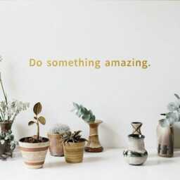 "Motivational Quote Vinyl Wall Art Decal, " - thumbnail 1