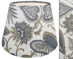 Paisley Lampshade Cream Empire Shade, Bohemian Lighting - thumbnail 1