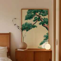 Bonsai Tree Poster, Japanese Botanical Print, Zen Wall Art - thumbnail 2