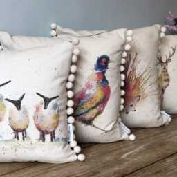 Luxury Hare Design 30-50cm Cushion By Cheney Penrose Designs - thumbnail 3
