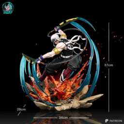 The Flashy Pillar - Anime Master Ninja Monster Slayer Tengen Uzui Resin Figure 16K - thumbnail 3